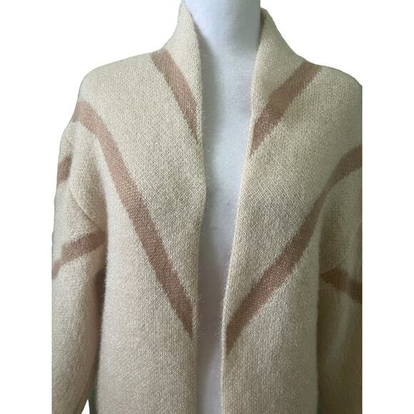 Steve Madden Cream and Tan Women's Coat - Picture 4 of 10